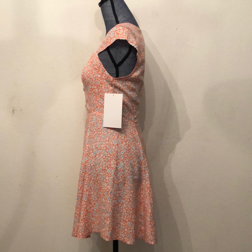 Small floral mini dress - Picture 3 of 7